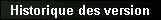 Historique des version